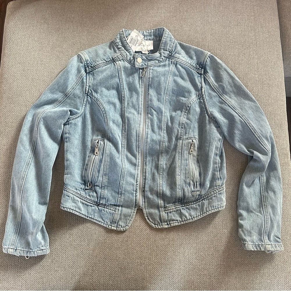 Jason Wu Light Blue Denim Jean Jacket NWT